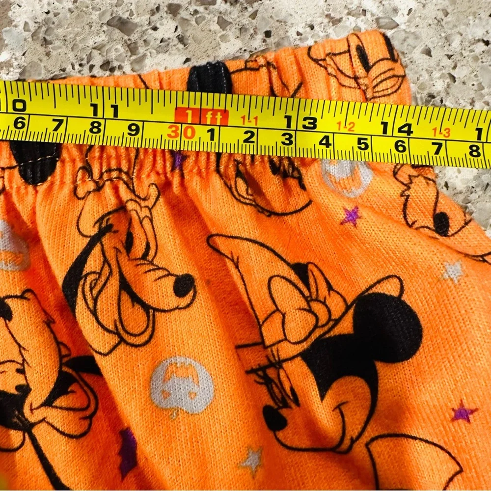 DISNEY Mickey‎ Mouse Halloween Long Sleeved Pajamas Set Women Medium.C27 - Picture 12 of 14